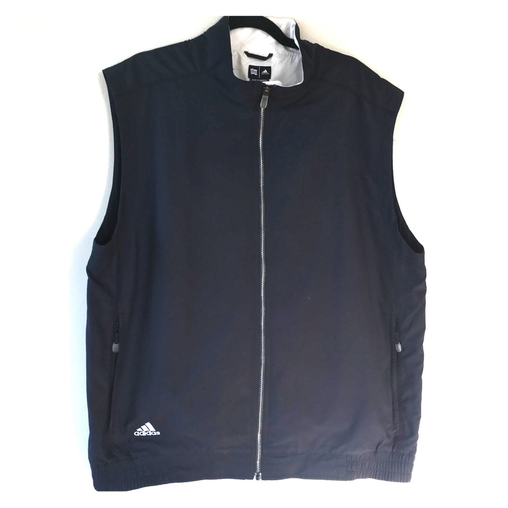 Adidas Sleeveless Windbreaker Running Jacket XL